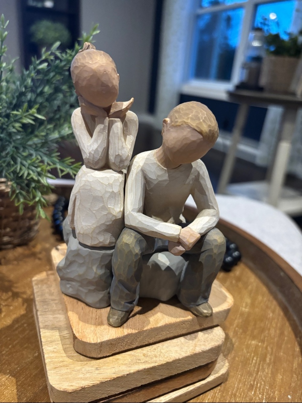 Willow Tree “ Brother and Sister” Figurine